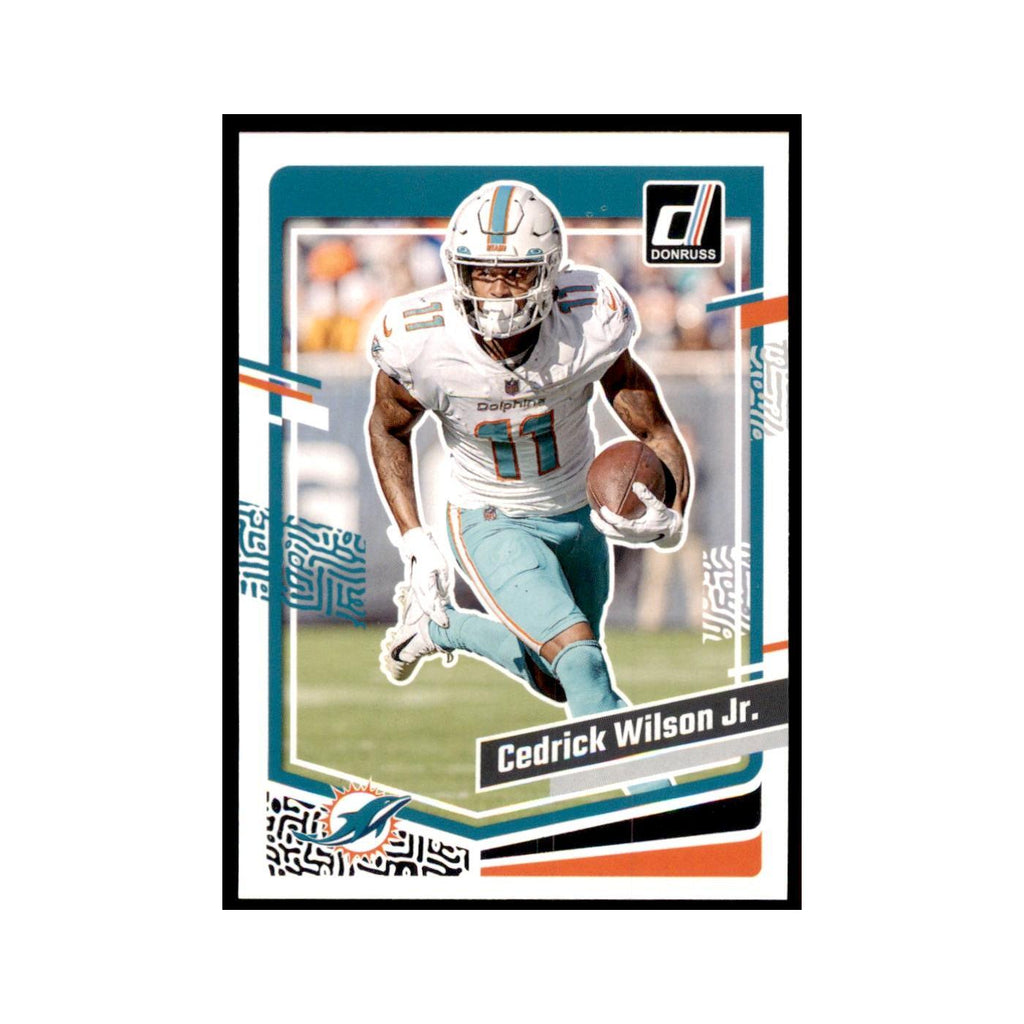 Cedrick Wilson Jr. 2023 Donruss #181 Miami Dolphins Football Card NM