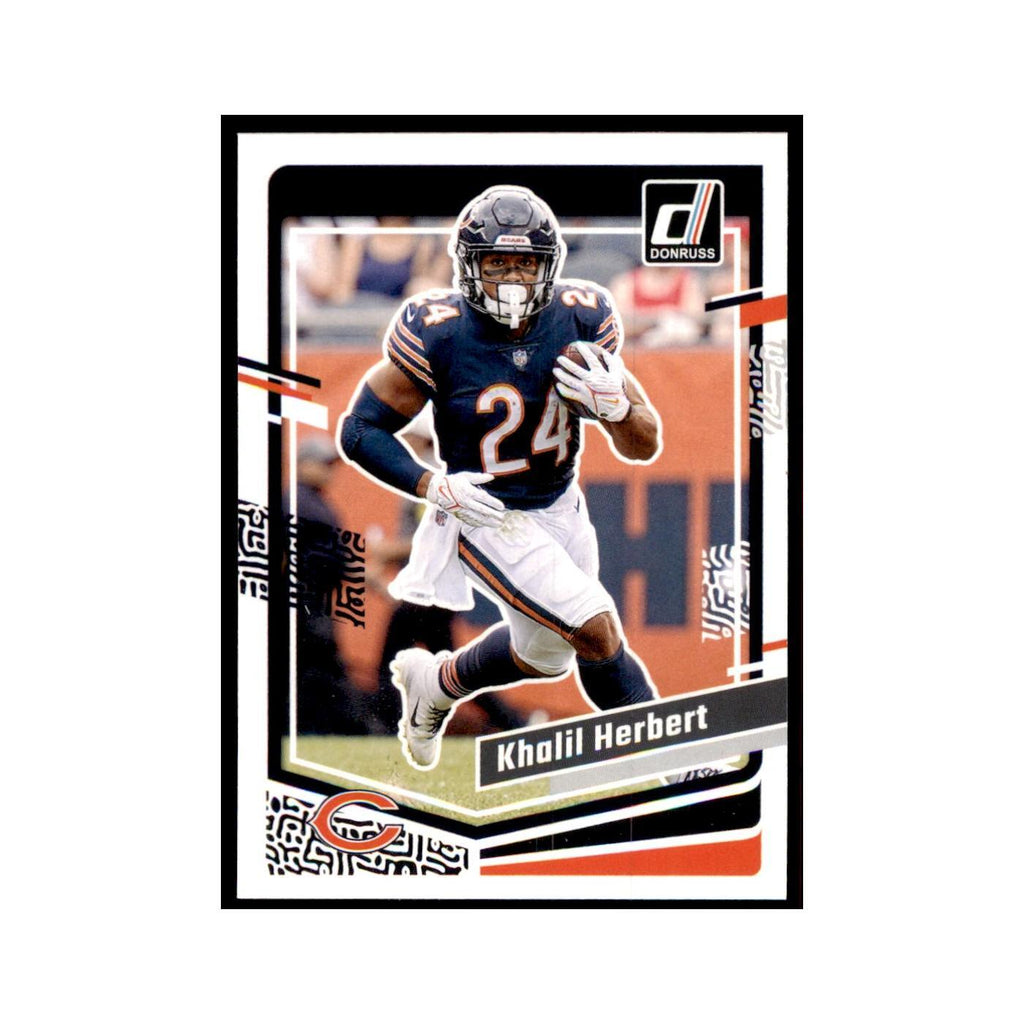 Khalil Herbert 2023 Donruss #51 Chicago Bears Football Card NM