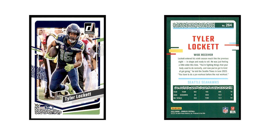 Tyler Lockett 2023 Donruss #264 Seattle Seahawks Football Card NM