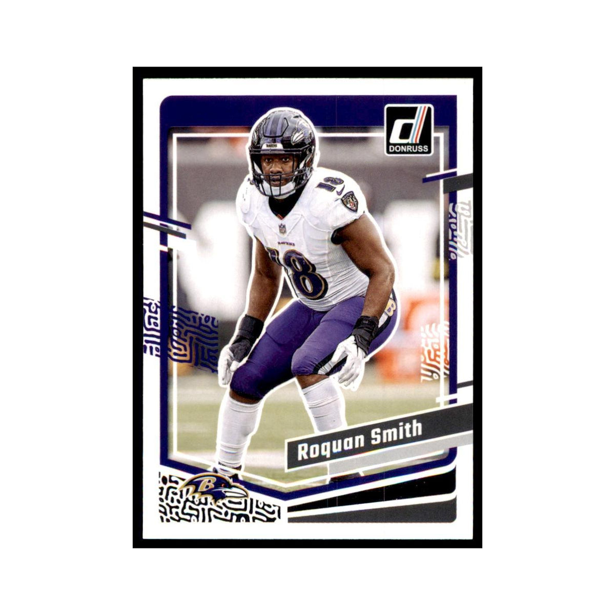 Roquan Smith 2023 Donruss #21 Baltimore Ravens Football Card NM