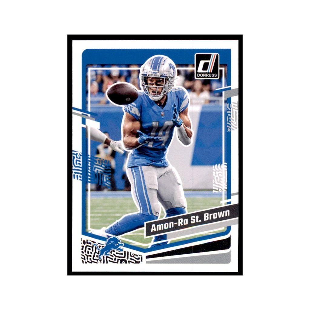 Amon-Ra St. Brown 2023 Donruss #96 Detroit Lions Football Card NM