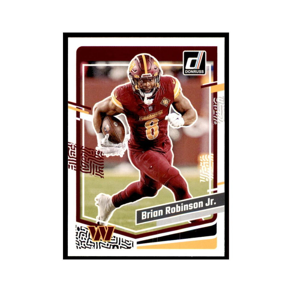 Brian Robinson Jr. 2023 Donruss #292 Washington Commanders Football Card NM