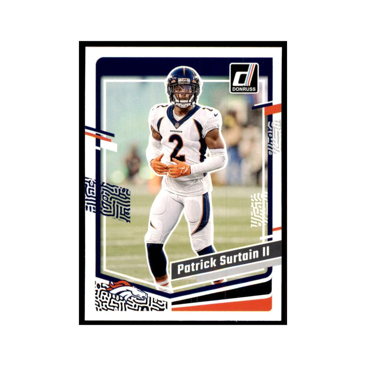 Patrick Surtain II 2023 Donruss #92 Denver Broncos Football Card NM