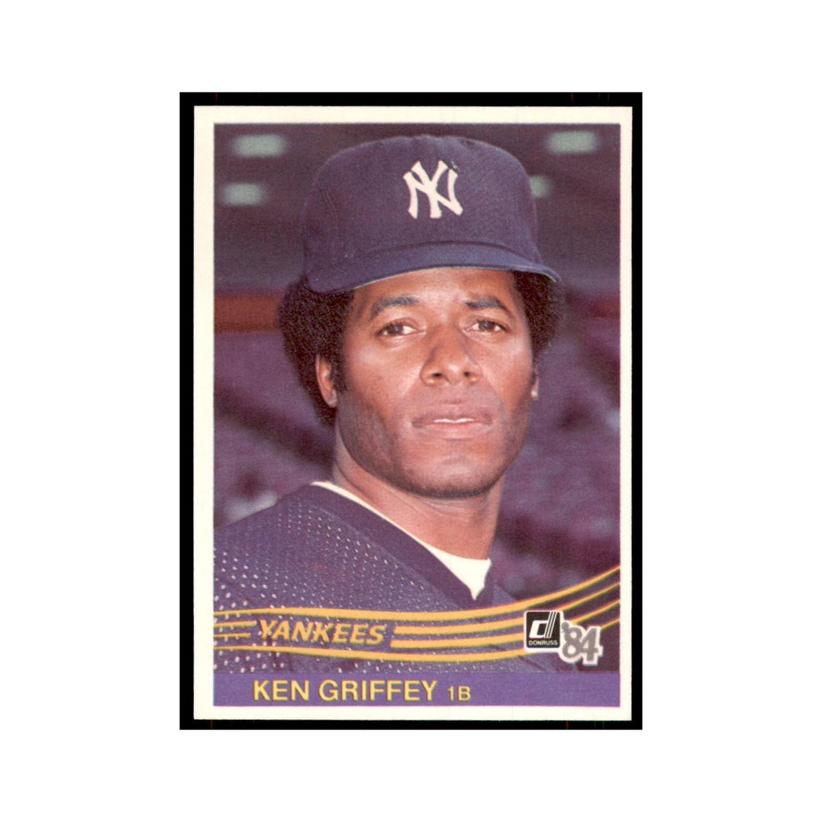 Ken Griffey 1984 Donruss #613 New York Yankees Baseball Card NM
