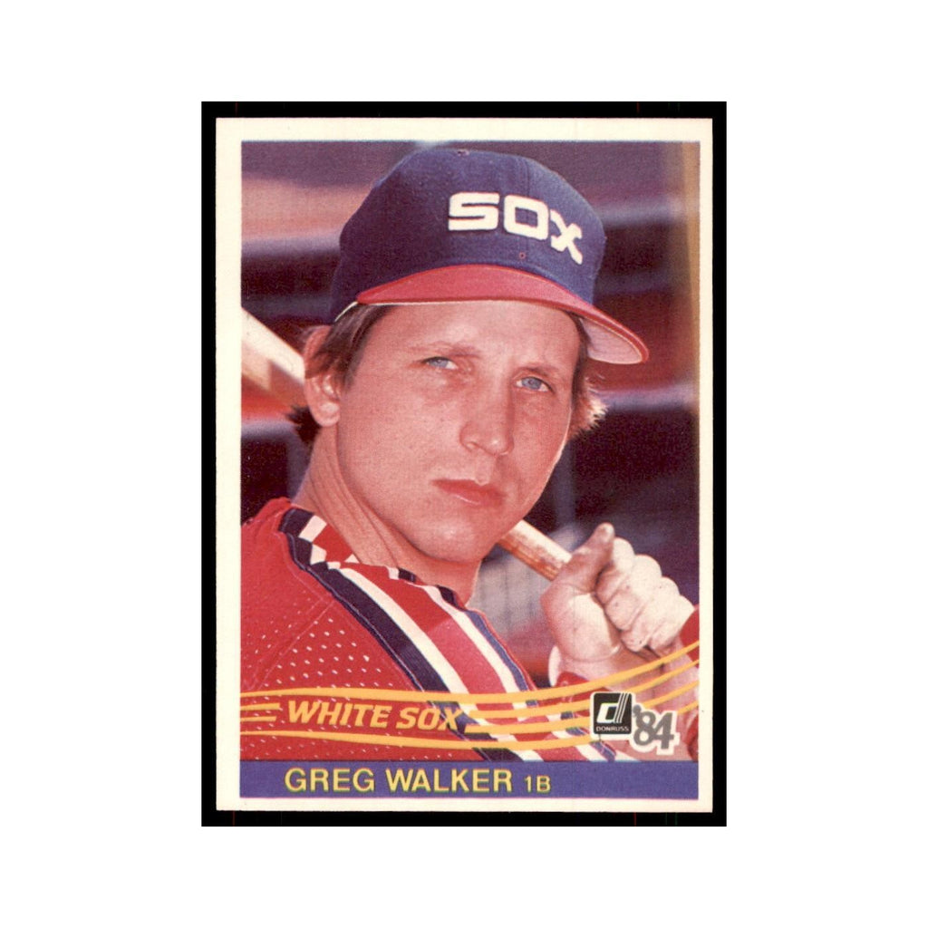 Greg Walker Rookie 1984 Donruss #609 Chicago White Sox Baseball Card NM