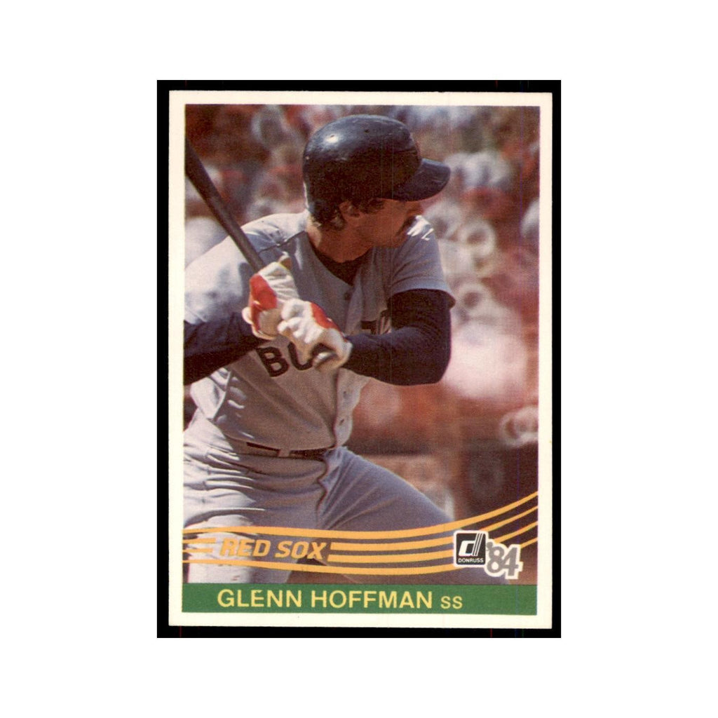 Glenn Hoffman 1984 Donruss #606 Boston Red Sox Baseball Card NM