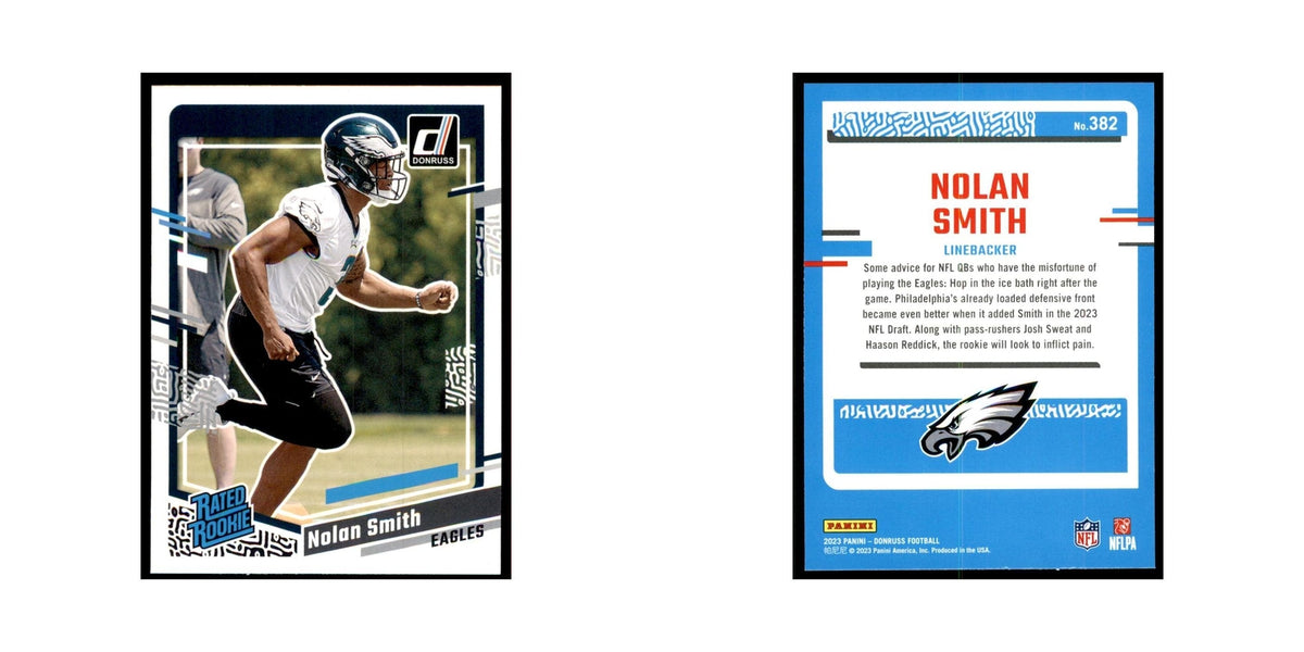 Nolan Smith 2023 Donruss #382 Philadelphia Eagles Football Card NM