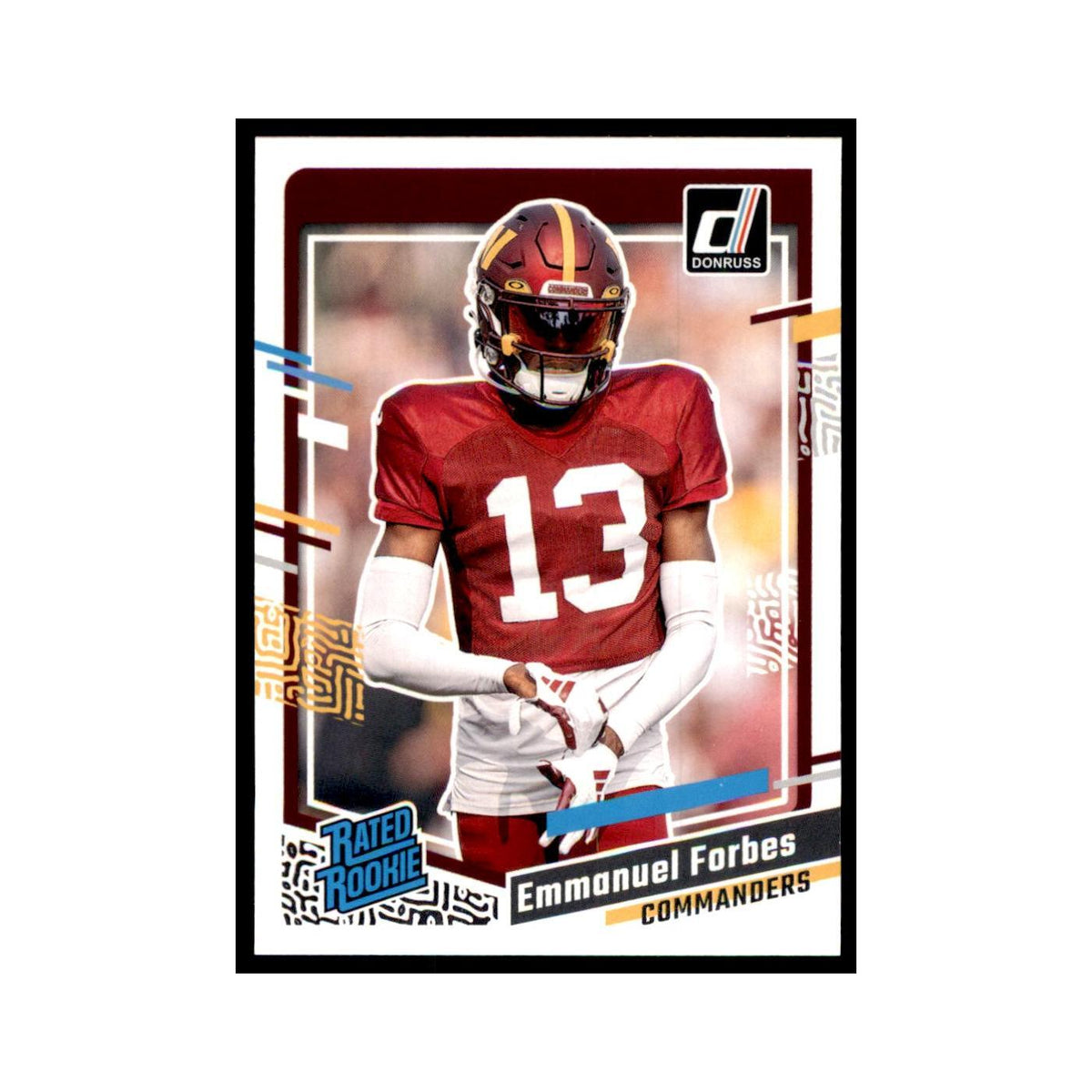 Emmanuel Forbes 2023 Donruss #399 Washington Commanders Football Card NM
