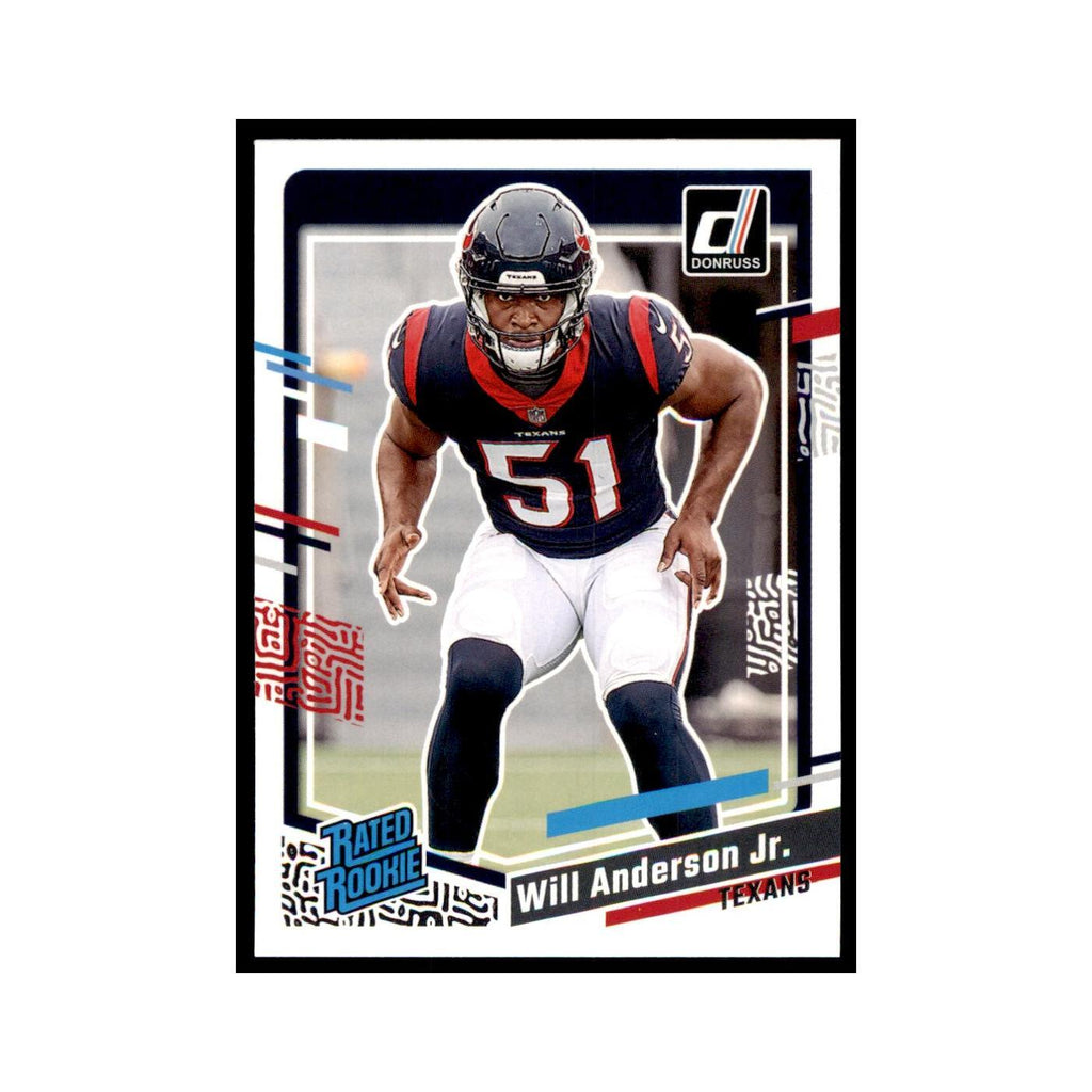 Will Anderson Jr. 2023 Donruss #342 Houston Texans Football Card NM