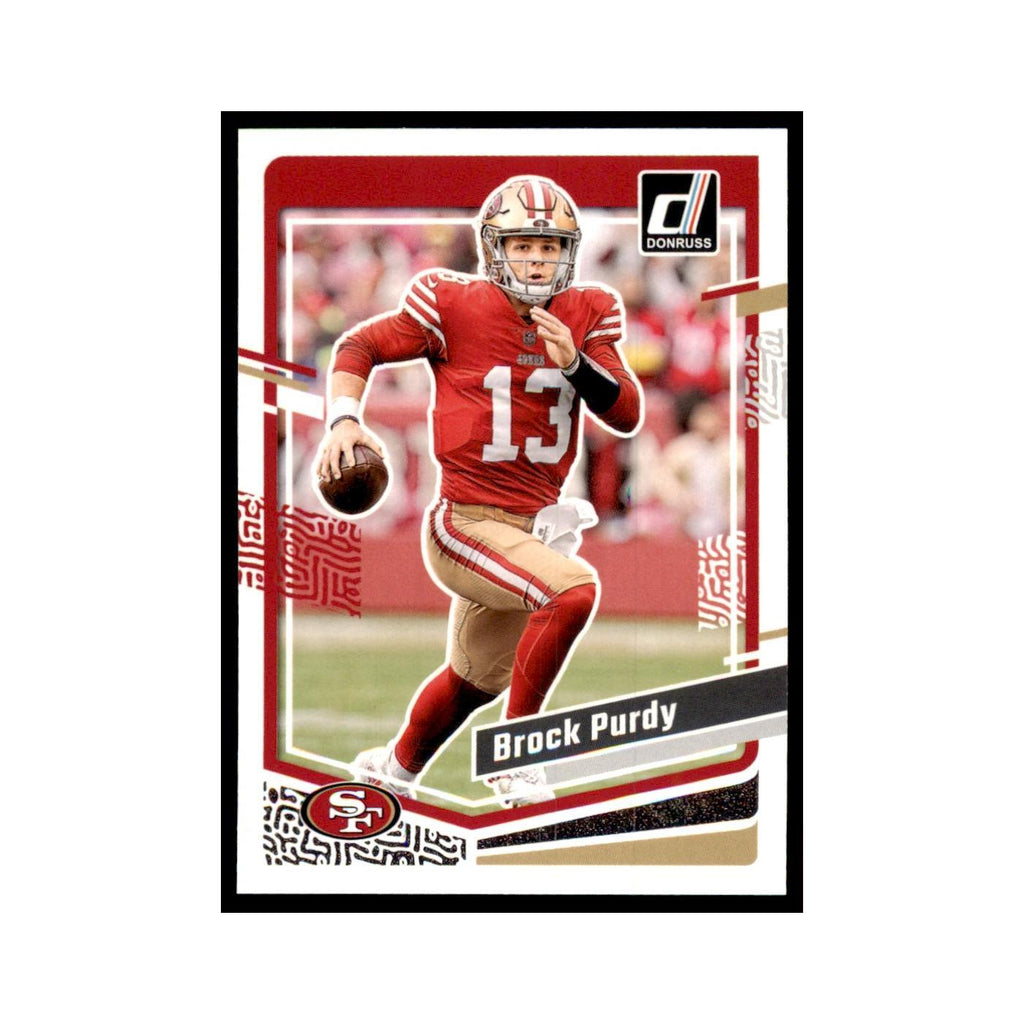 Brock Purdy 2023 Donruss #266 San Francisco 49ers Football Card NM