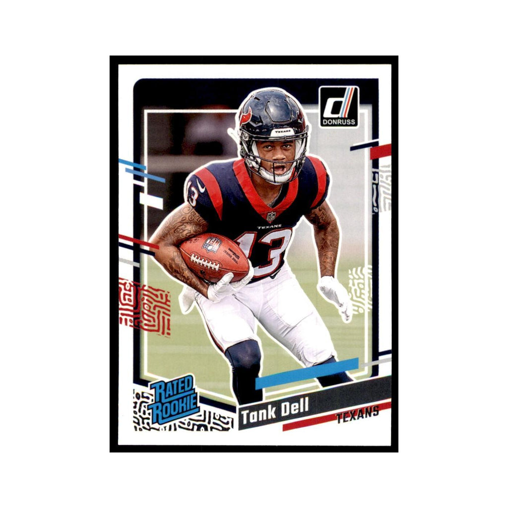 Tank Dell 2023 Donruss #341 Houston Texans Football Card NM