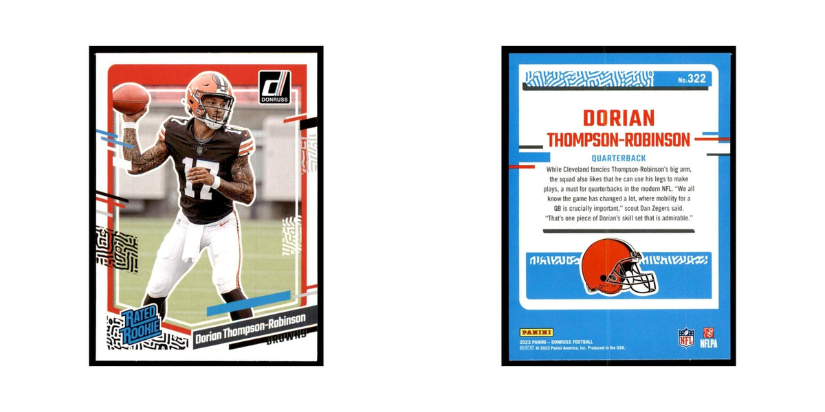 Dorian Thompson-Robinson 2023 Donruss #322 Cleveland Browns Football Card NM