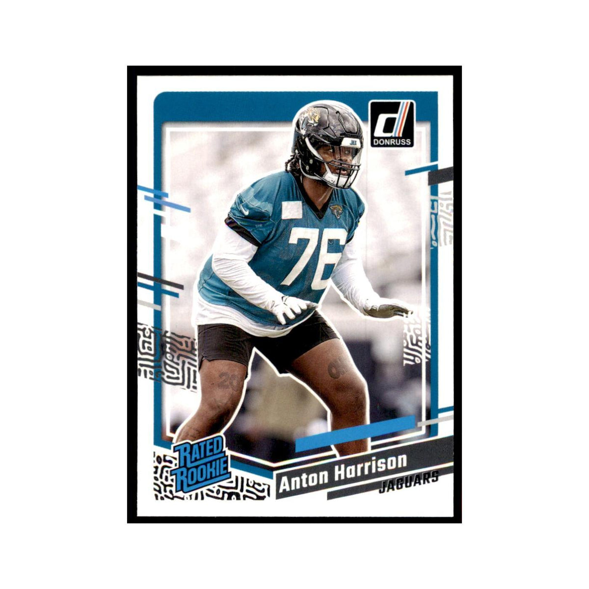 Anton Harrison 2023 Donruss #347 Jacksonville Jaguars Football Card NM