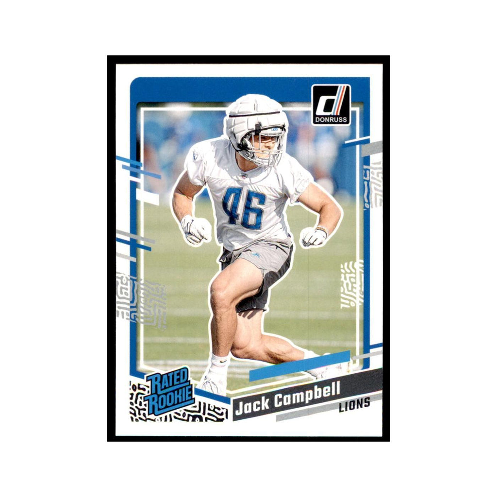 Jack Campbell 2023 Donruss #330 Detroit Lions Football Card NM