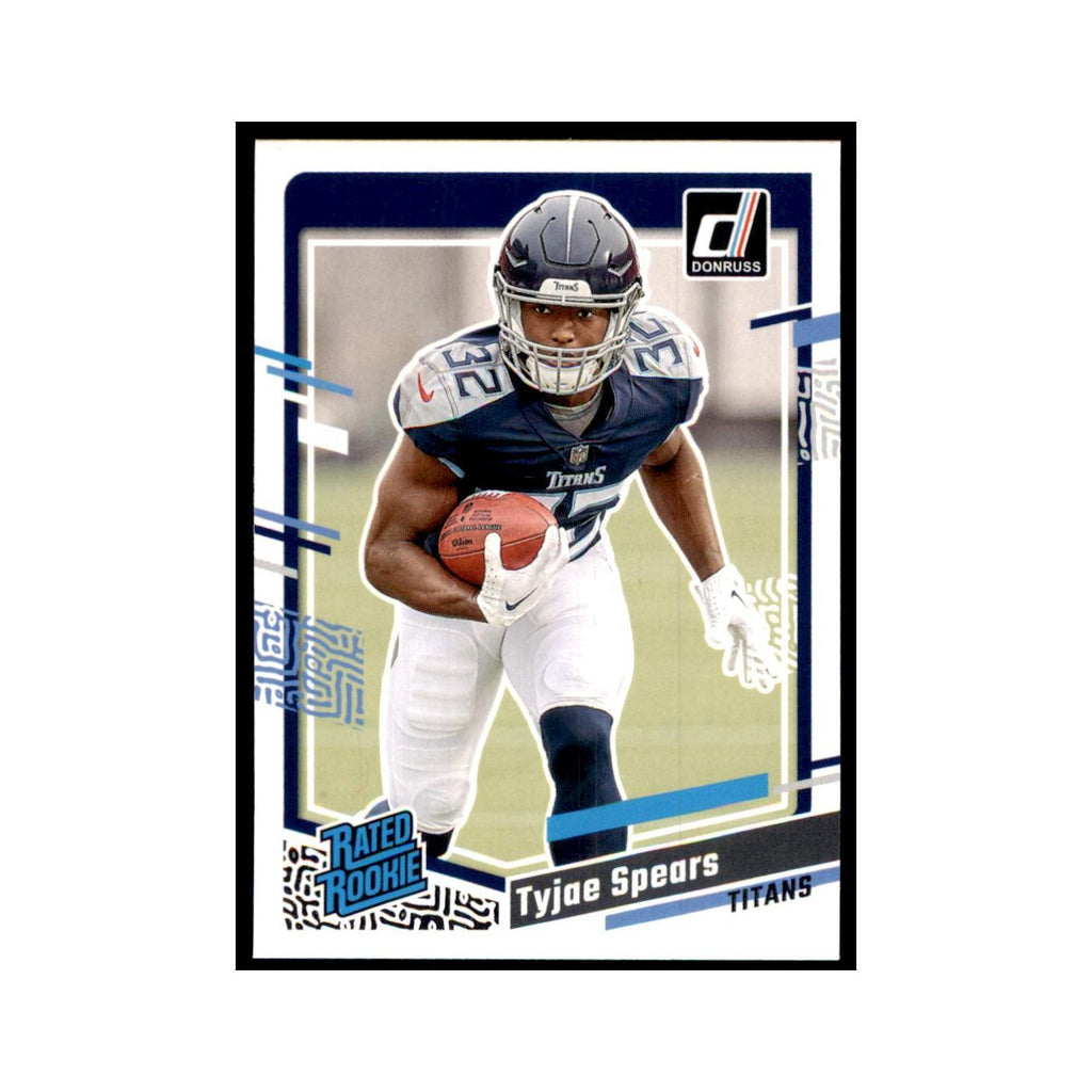Tyjae Spears 2023 Donruss #396 Tennessee Titans Football Card NM