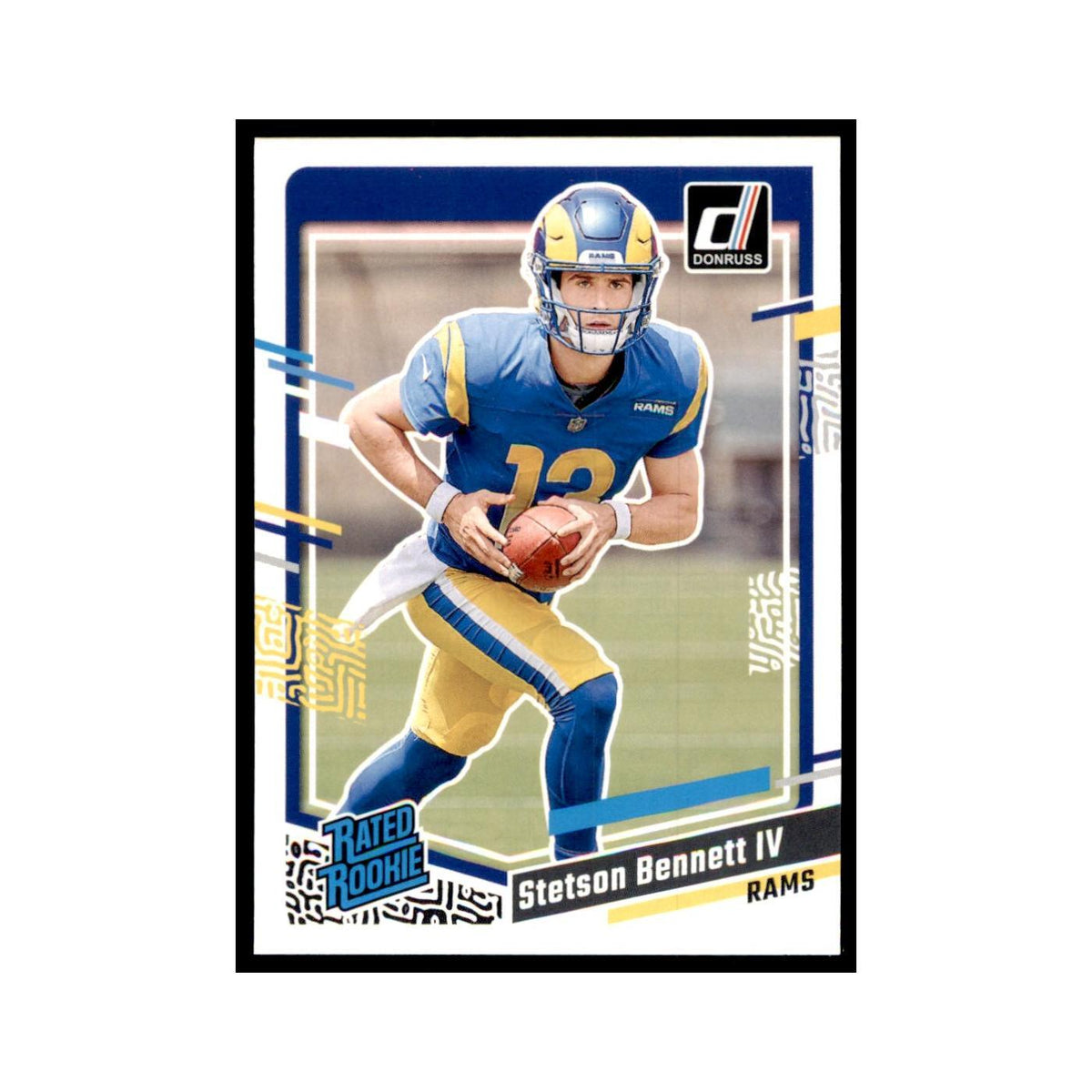 Stetson Bennett IV 2023 Donruss #358 Los Angeles Rams Football Card NM