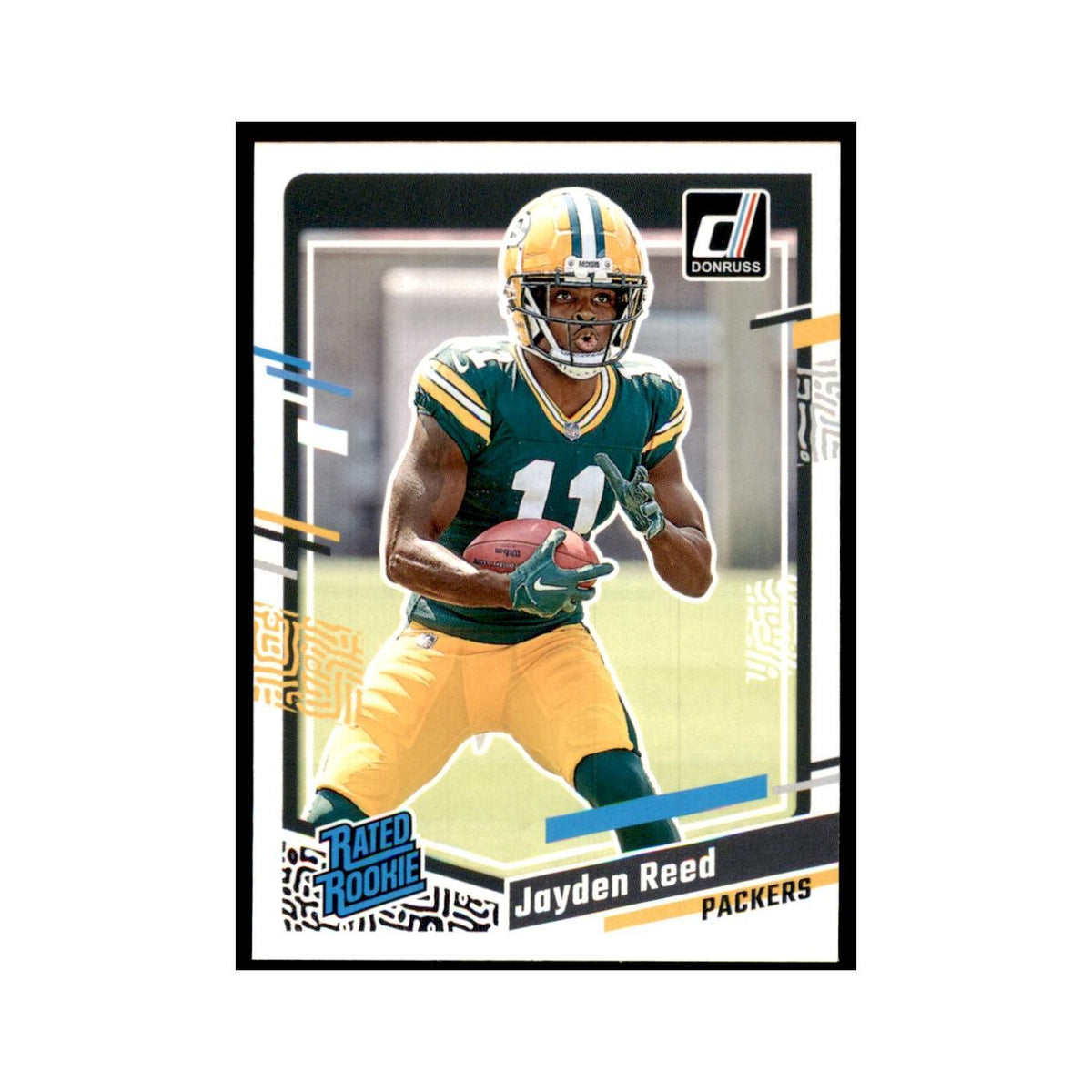 Jayden Reed 2023 Donruss #334 Green Bay Packers Football Card NM