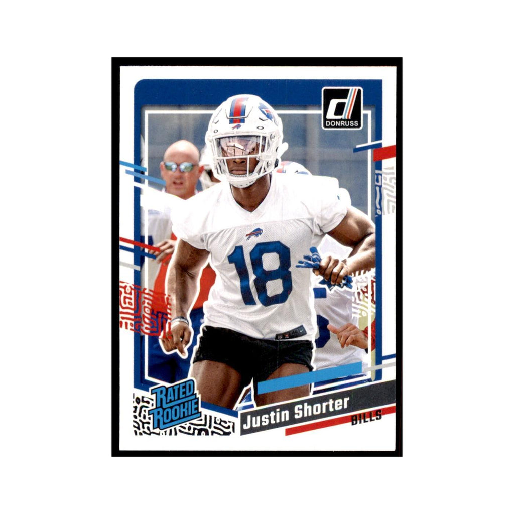 Justin Shorter 2023 Donruss #310 Buffalo Bills Football Card NM