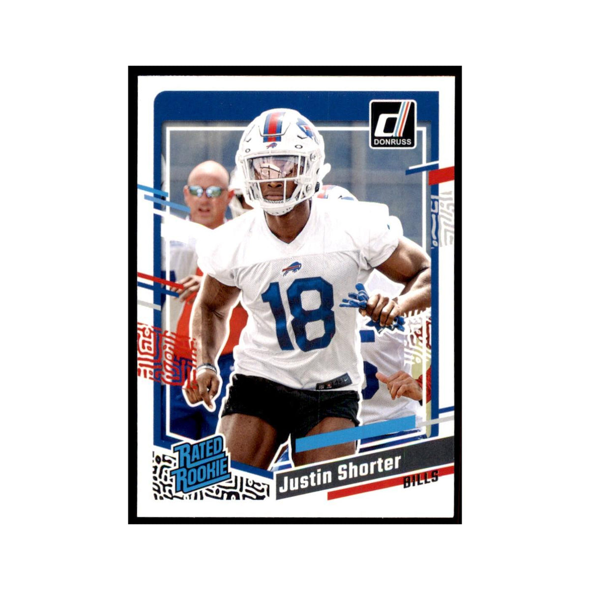 Justin Shorter 2023 Donruss #310 Buffalo Bills Football Card NM