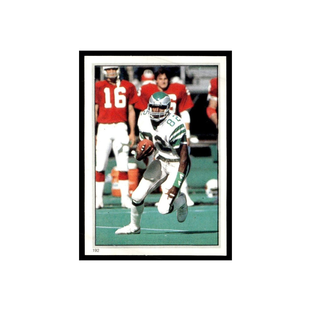 Mike Quick 1985 Topps Stickers #192 Philadelphia Eagles Football Card NM