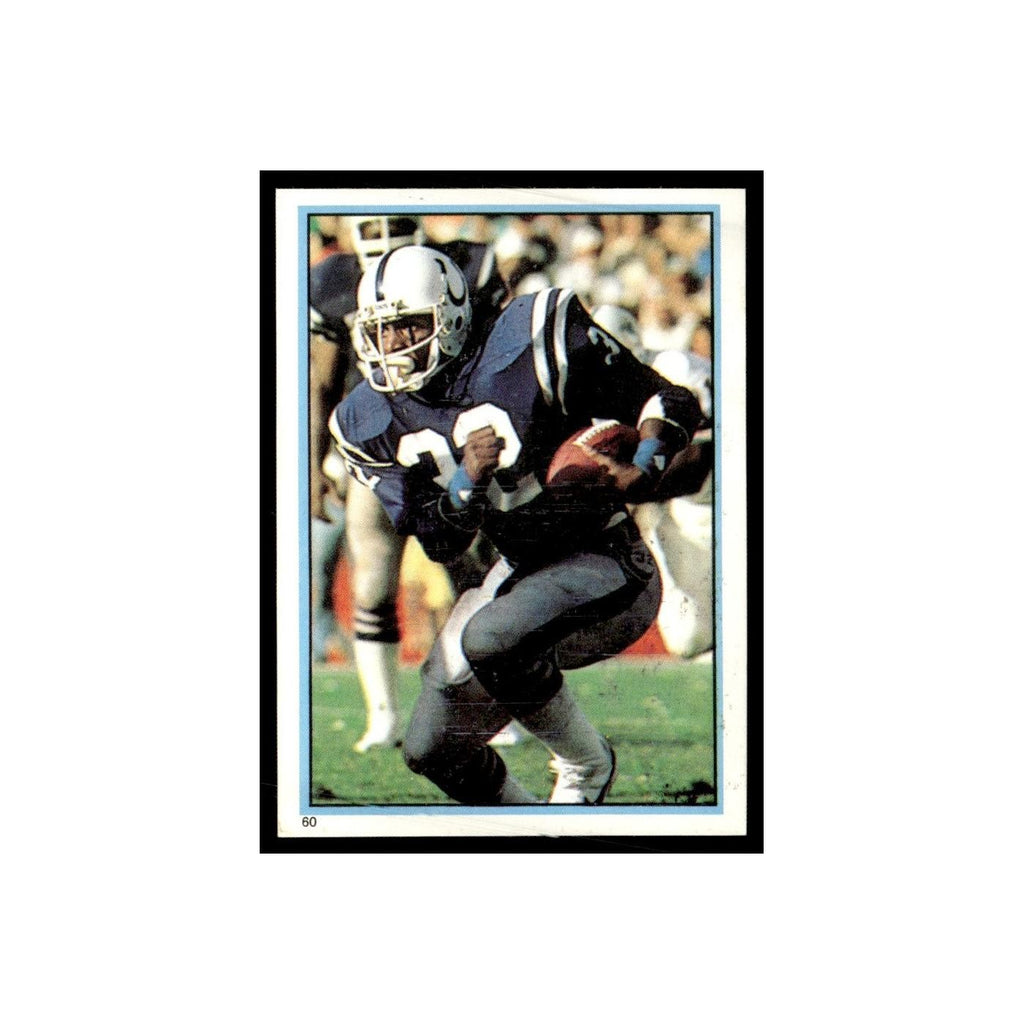 Randy McMillan 1985 Topps Stickers #60 Indianapolis Colts Football Card NM