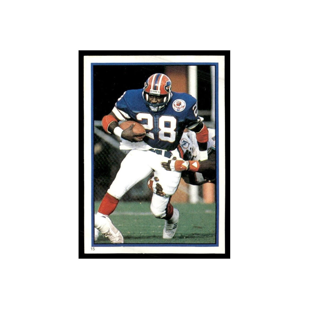 Greg Bell 1985 Topps Stickers #15 Buffalo Bills Football Card NM