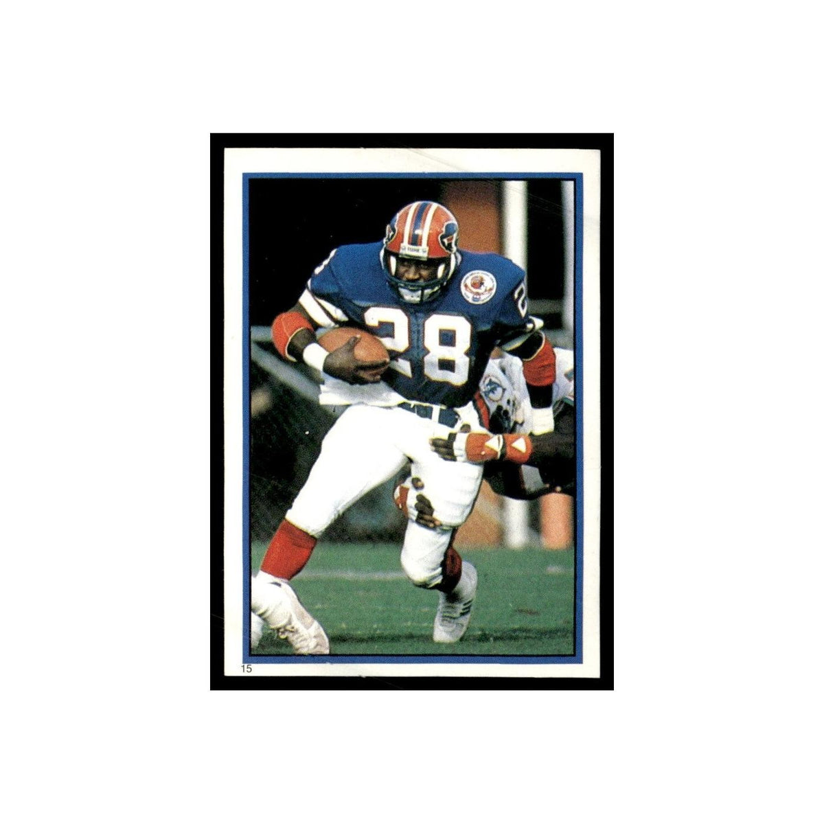 Greg Bell 1985 Topps Stickers #15 Buffalo Bills Football Card NM