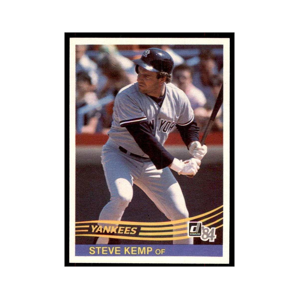 Steve Kemp 1984 Donruss #469 New York Yankees Baseball Card NM