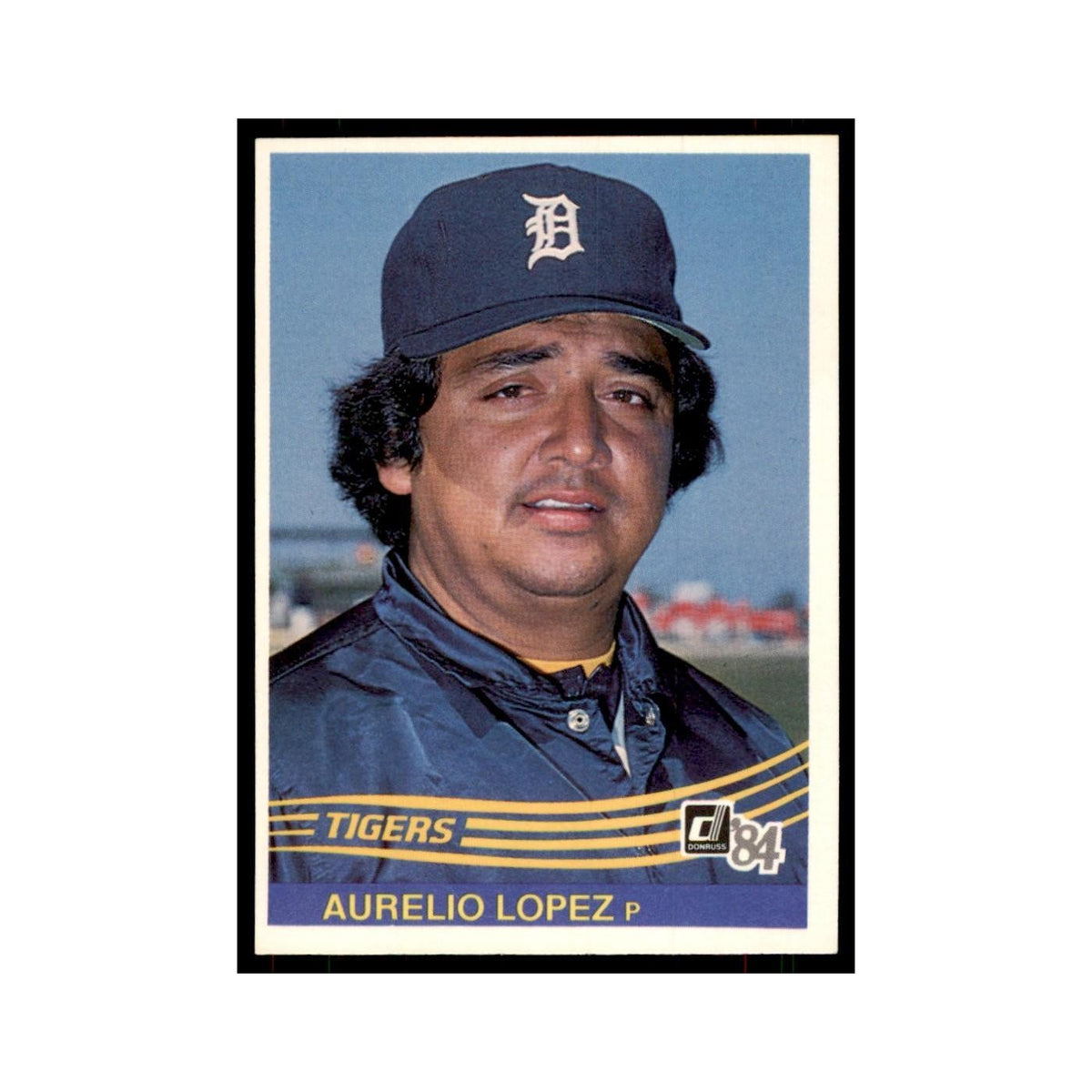 Aurelio Lopez 1984 Donruss #516 Detroit Tigers Baseball Card NM
