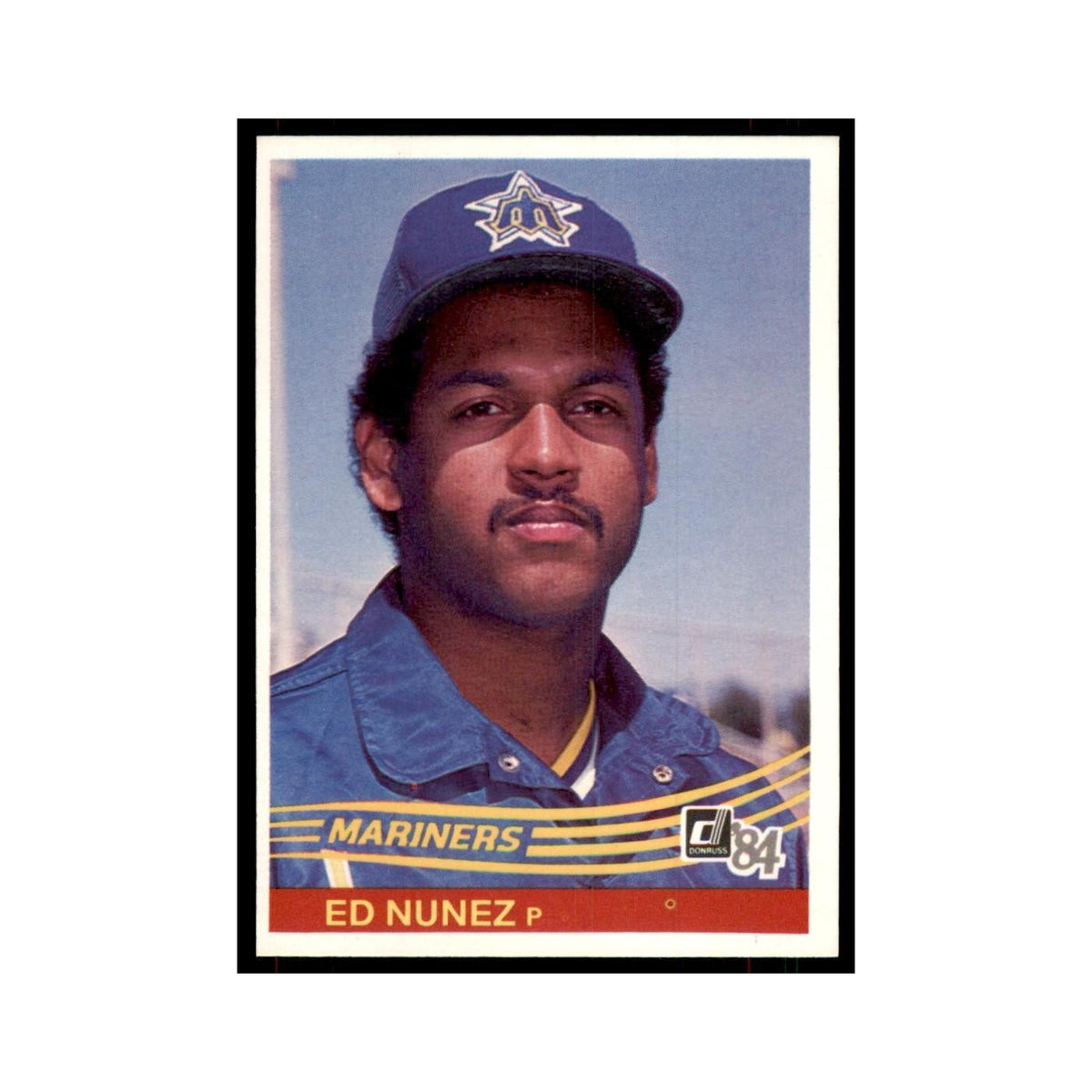 Ed Nunez Rookie 1984 Donruss #435 Seattle Mariners Baseball Card NM