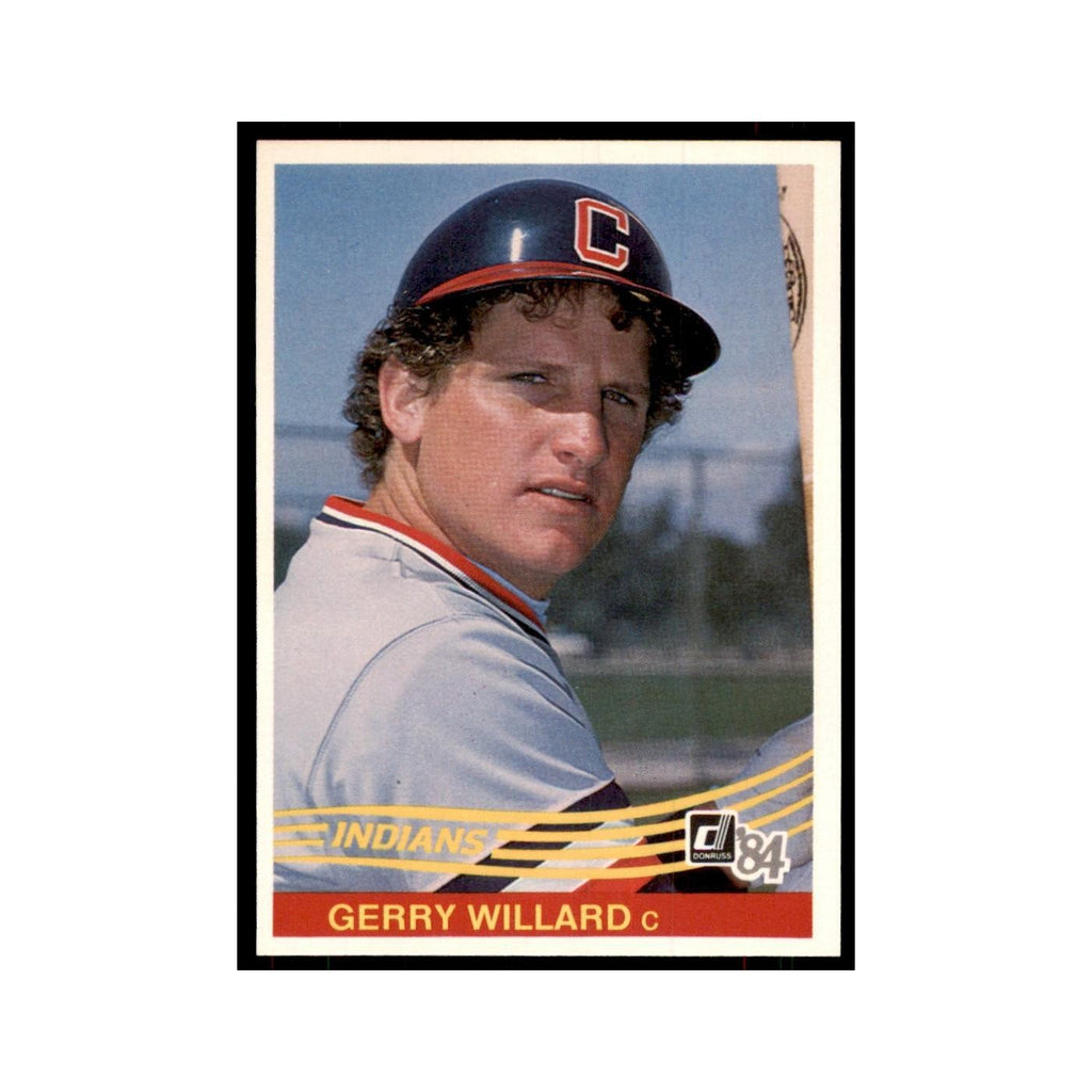 Gerry Willard Rookie 1984 Donruss #520 Cleveland Indians Baseball Card NM