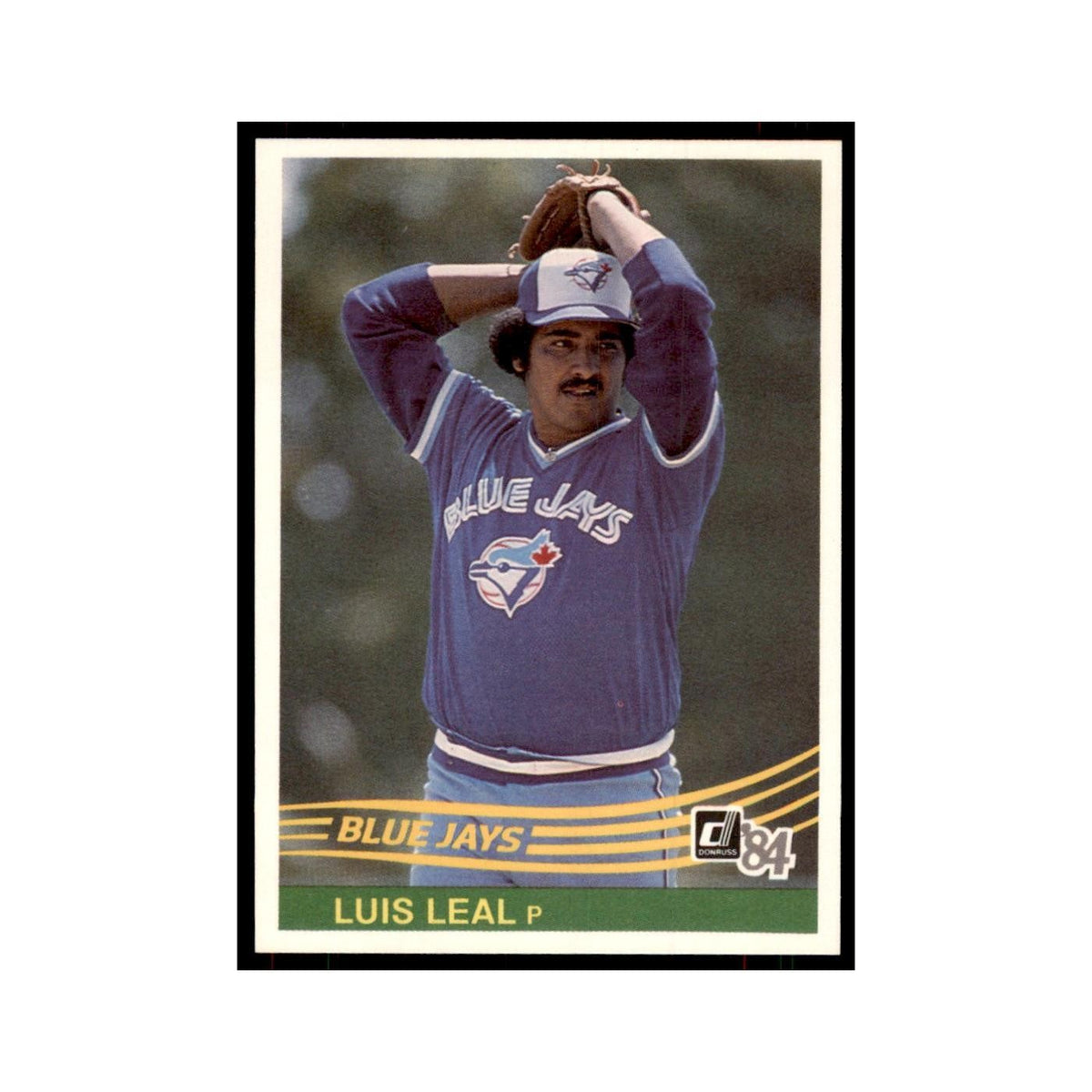 Luis Leal 1984 Donruss #485 Toronto Blue Jays Baseball Card NM