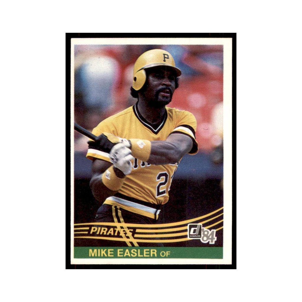 Mike Easler 1984 Donruss #444 Pittsburgh Pirates Baseball Card NM