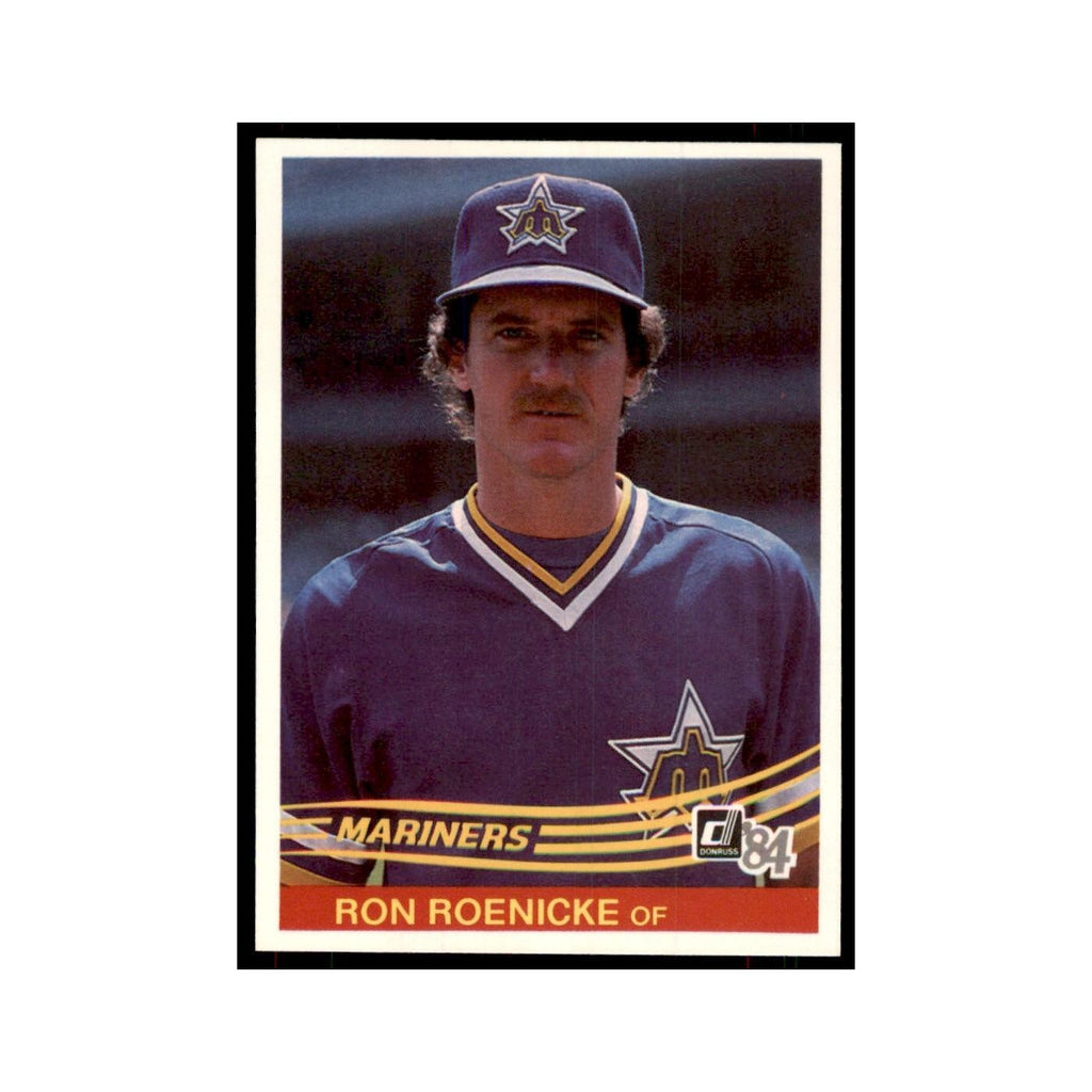Ron Roenicke 1984 Donruss #484 Seattle Mariners Baseball Card NM