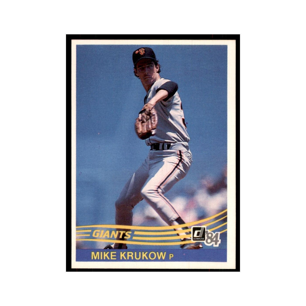 Mike Krukow 1984 Donruss #509 San Francisco Giants Baseball Card NM