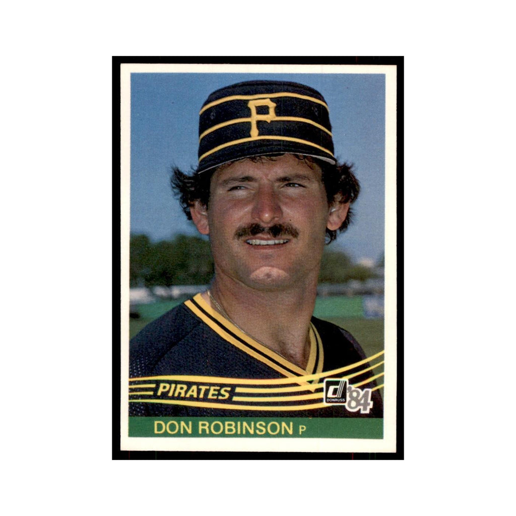 Don Robinson 1984 Donruss #532 Pittsburgh Pirates Baseball Card NM