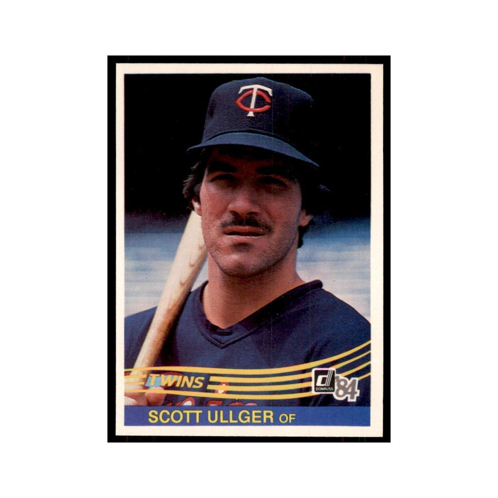 Scott Ullger Rookie 1984 Donruss #438 Minnesota Twins Baseball Card NM