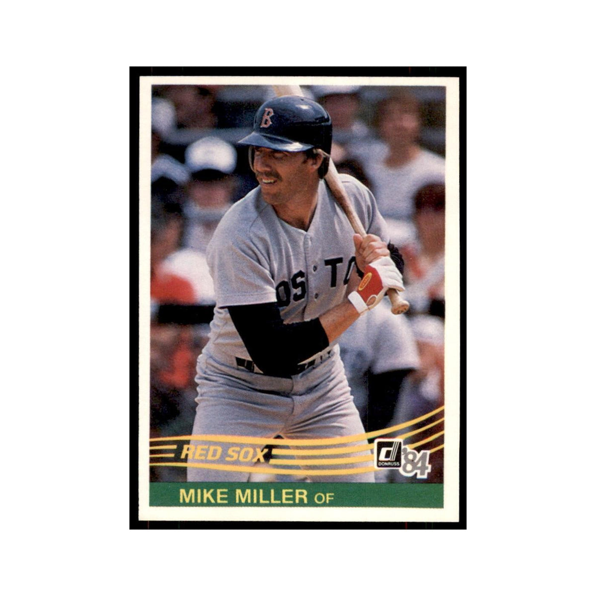 Mike Miller 1984 Donruss #493 Boston Red Sox Baseball Card NM