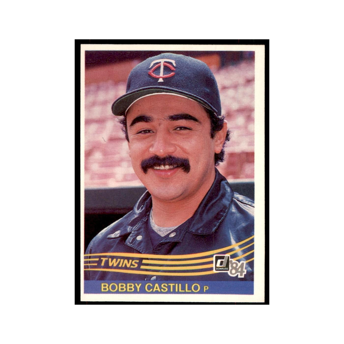 Bobby Castillo 1984 Donruss #436 Minnesota Twins Baseball Card NM