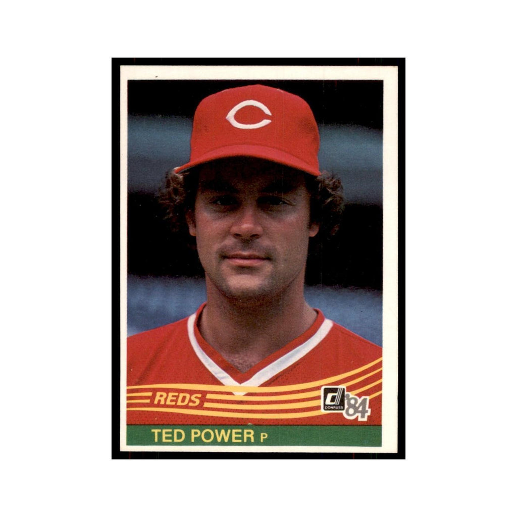Ted Power 1984 Donruss #447 Cincinnati Reds Baseball Card NM