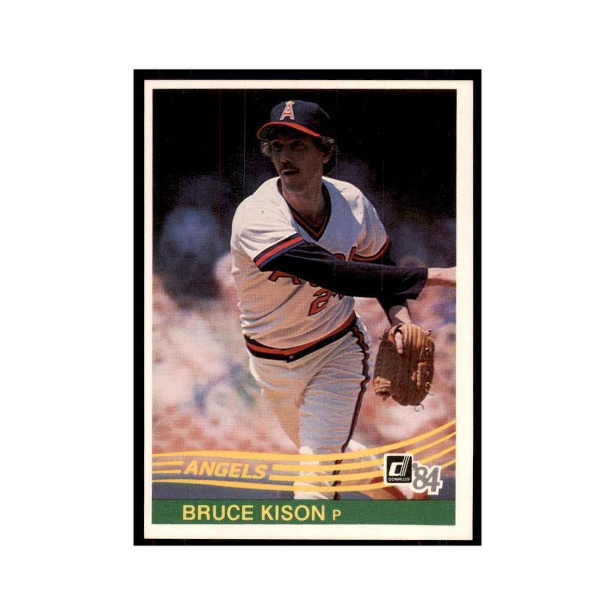 Bruce Kison 1984 Donruss #499 California Angels Baseball Card NM