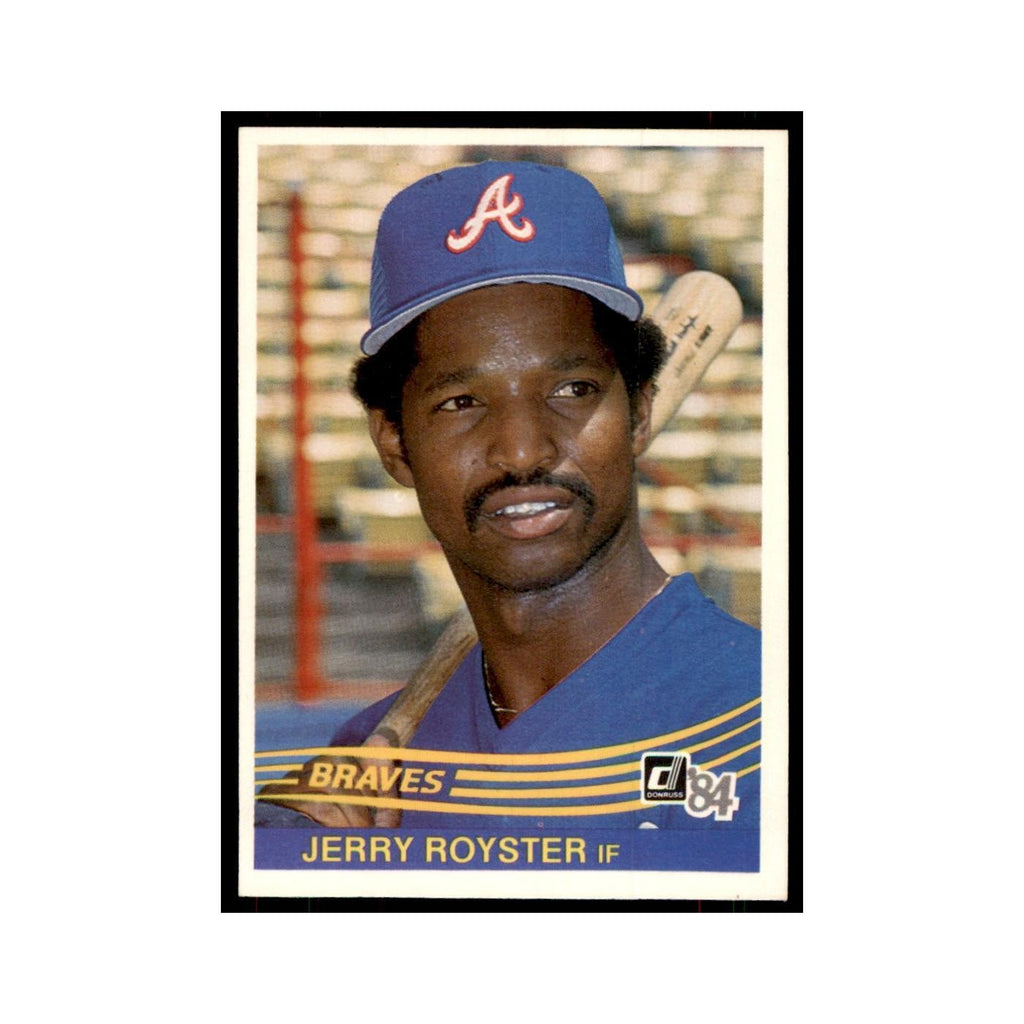 Jerry Royster 1984 Donruss #531 Atlanta Braves Baseball Card NM