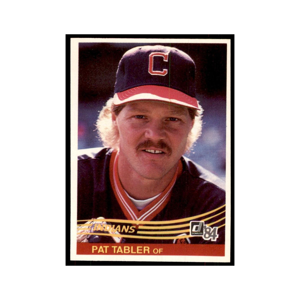 Pat Tabler 1984 Donruss #536 Cleveland Indians Baseball Card NM