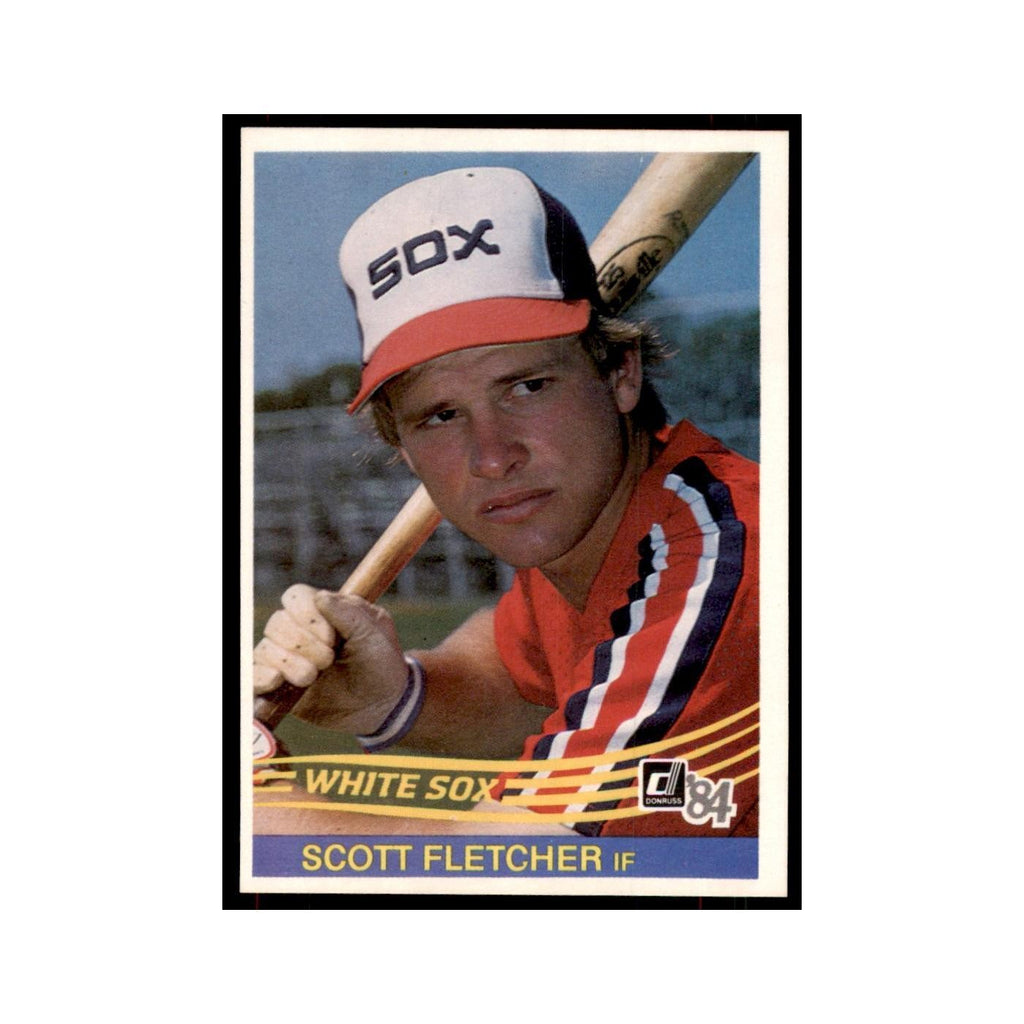 Scott Fletcher 1984 Donruss #452 Chicago White Sox Baseball Card NM