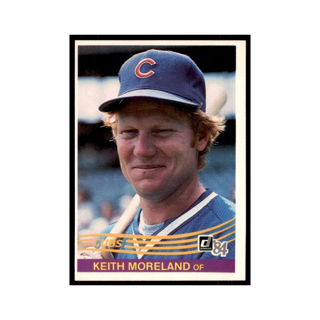 Keith Moreland 1984 Donruss #483 Chicago Cubs Baseball Card NM