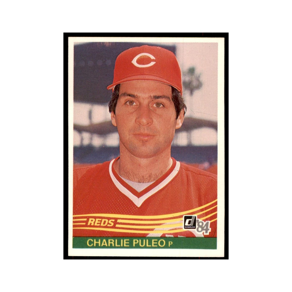 Charlie Puleo 1984 Donruss #530 Cincinnati Reds Baseball Card NM