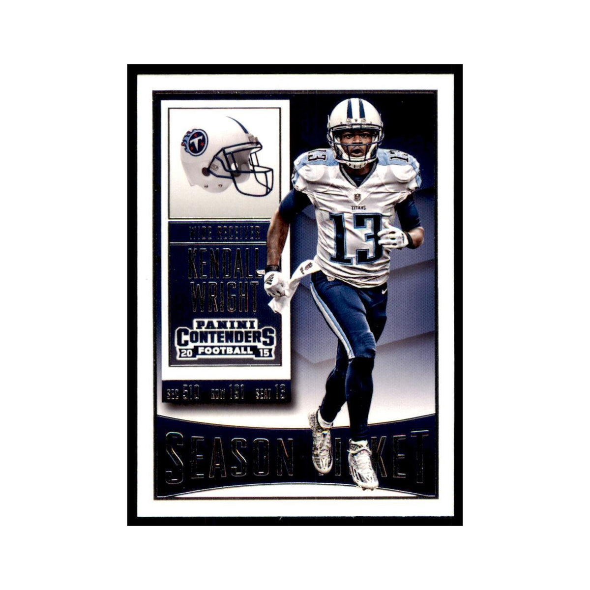 Kendall Wright 2015 Panini Contenders #38 Football Cards Football Card NM