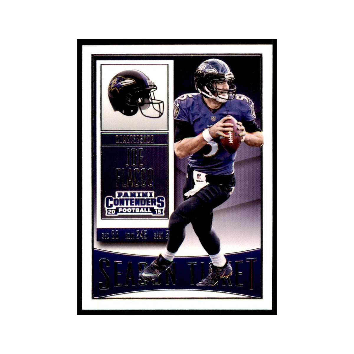 Joe Flacco 2015 Panini Contenders #48 Football Cards Football Card NM