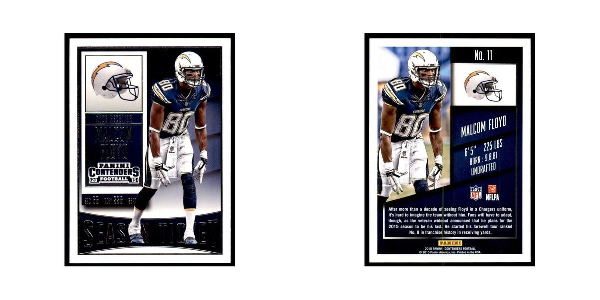 Malcom Floyd 2015 Panini Contenders #11 Football Cards Football Card NM