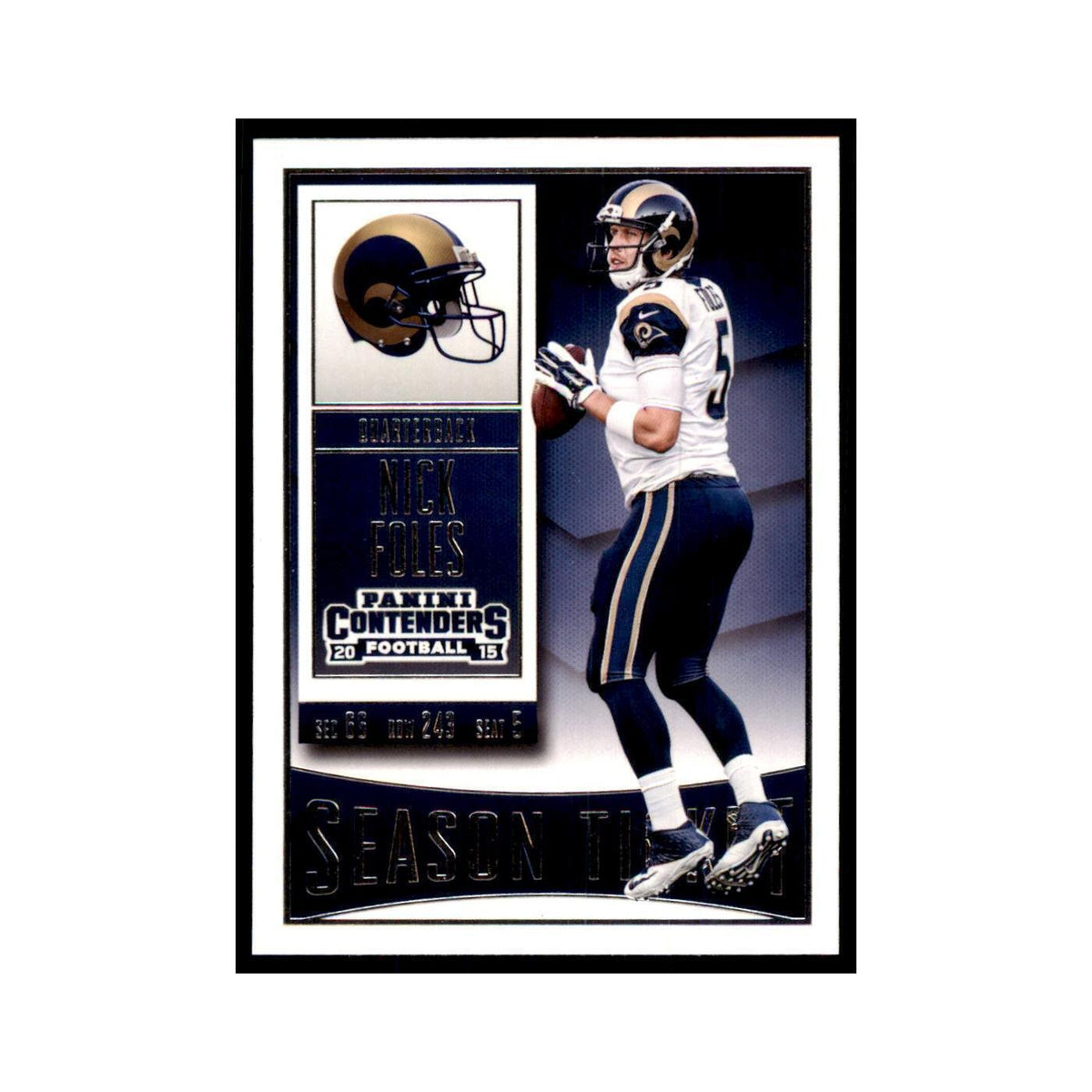 Nick Foles 2015 Panini Contenders #23 Football Cards Football Card NM